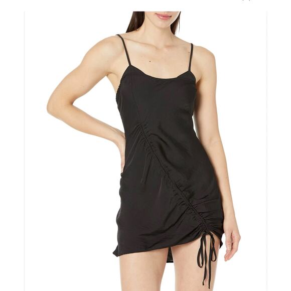 Free People Be My Mini Slip Dress in Black. Size Extra Small. NWT - Picture 1 of 11